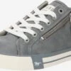 Mustang Skate Sneakers Sneakers Laag Dames Smoky Blue