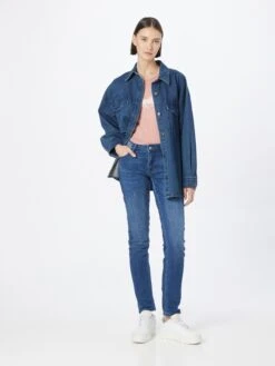 Mustang Jeans Slimfit Jeans Sissy Dames Blauw -Mustang Verkoop abc120ceed5a90327f7edb42191828bc
