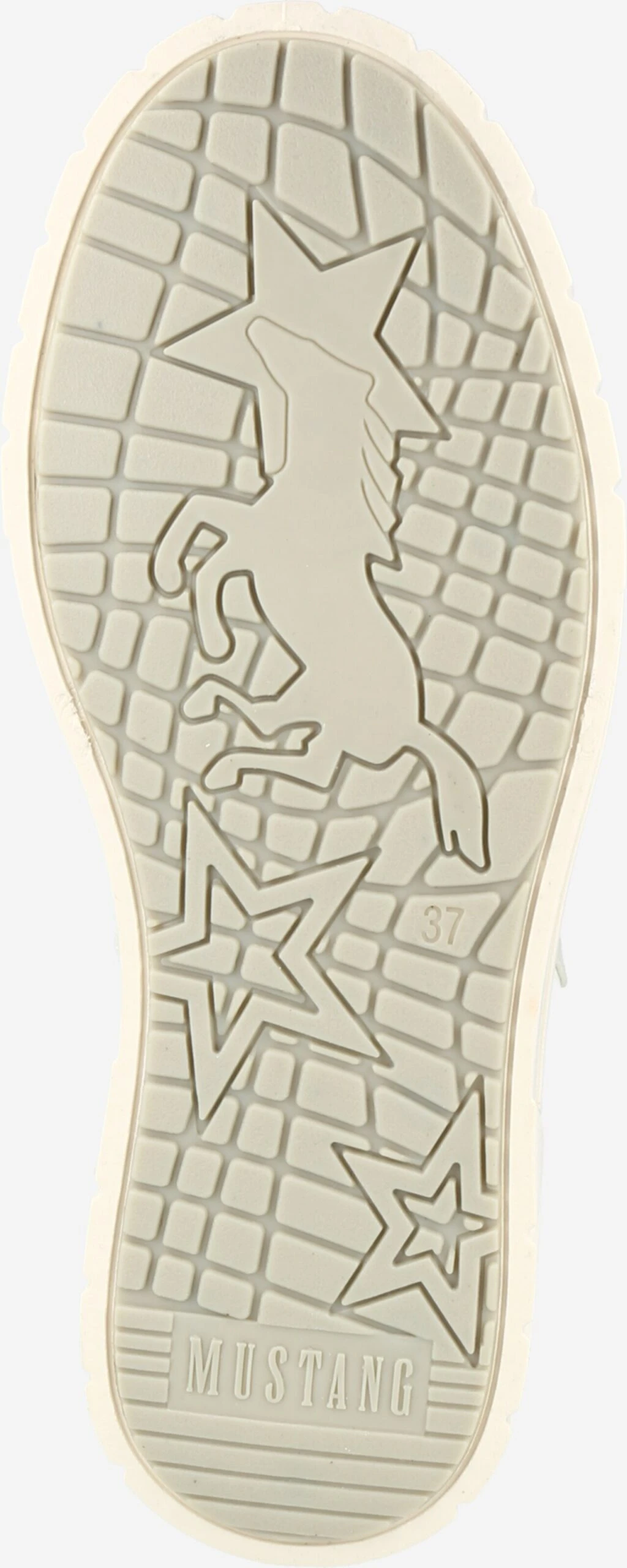 Mustang Enkellaarsjes Veterlaarsjes Dames Wit 5 Mustang Enkellaarsjes Veterlaarsjes Dames Wit - Afbeelding 3