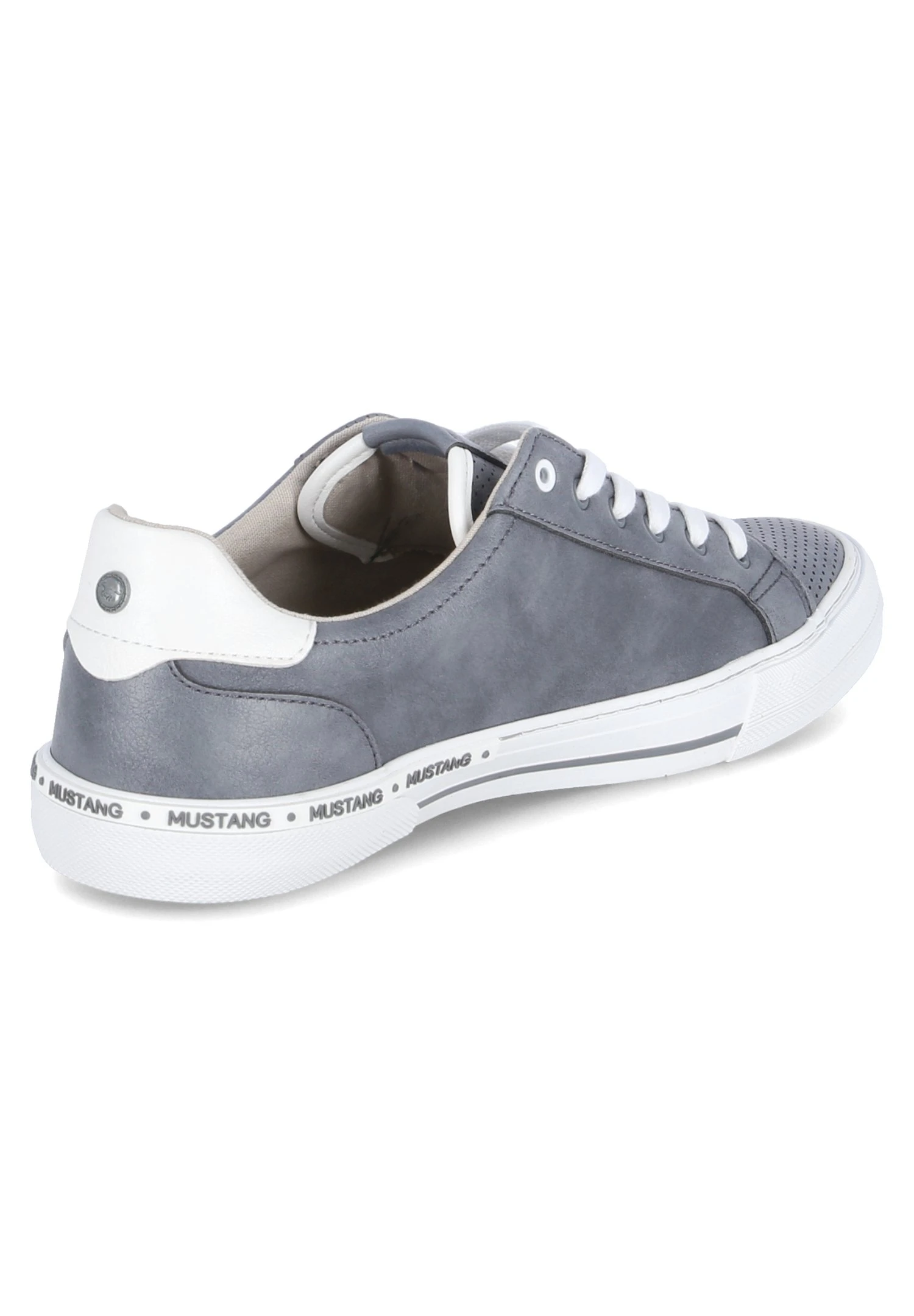 Mustang Low- Sneakers Laag - Grau 5 Mustang Low- Sneakers Laag - Grau - Afbeelding 3