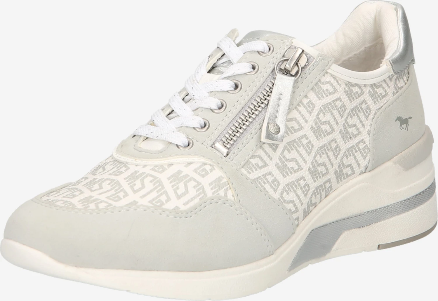 Mustang Fashion Sneakers Sneakers Laag Dames Grijs 3 Mustang Fashion Sneakers Sneakers Laag Dames Grijs