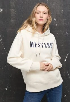 Mustang Hoodie - Weiß -Mustang Verkoop b0de68f18b77429a8059c7e875045afa