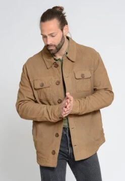 Mustang Leren Jas - Camel