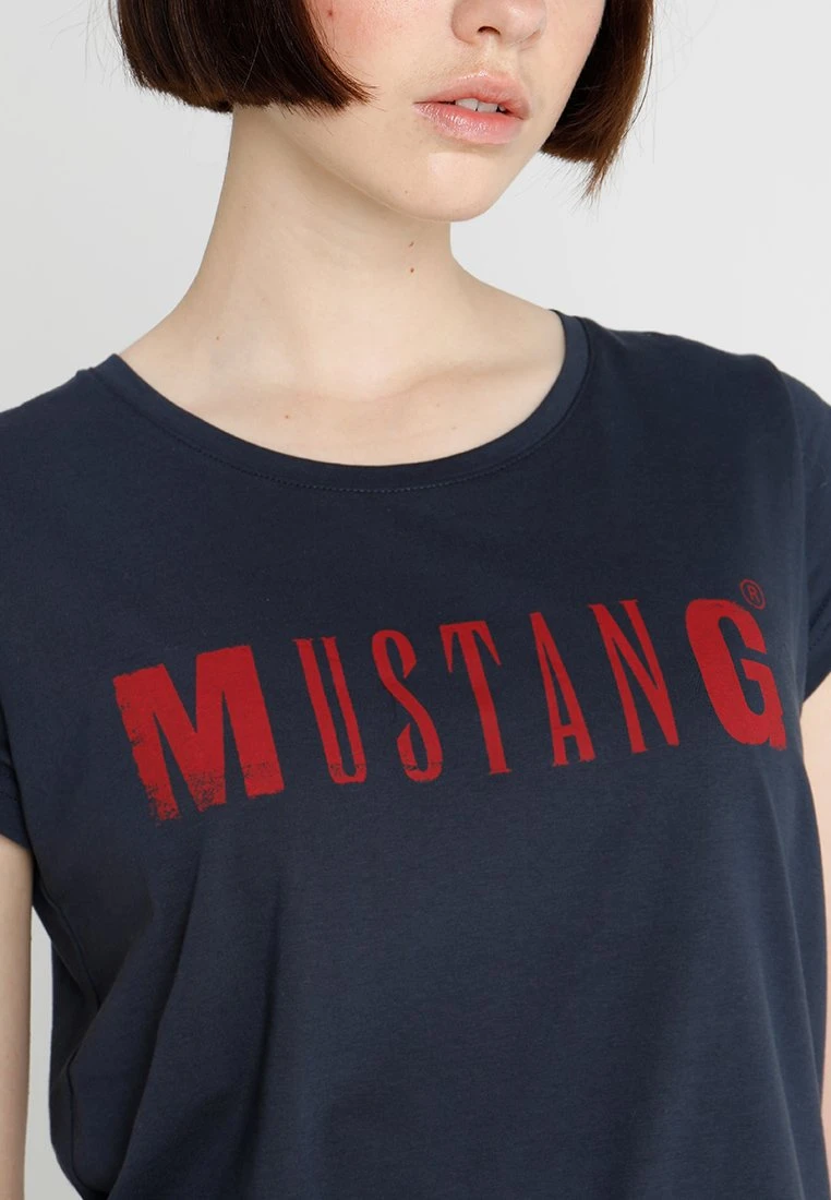 Mustang Logo - T-Shirt Print - Blue Nights 7 Mustang Logo - T-Shirt Print - Blue Nights - Afbeelding 5