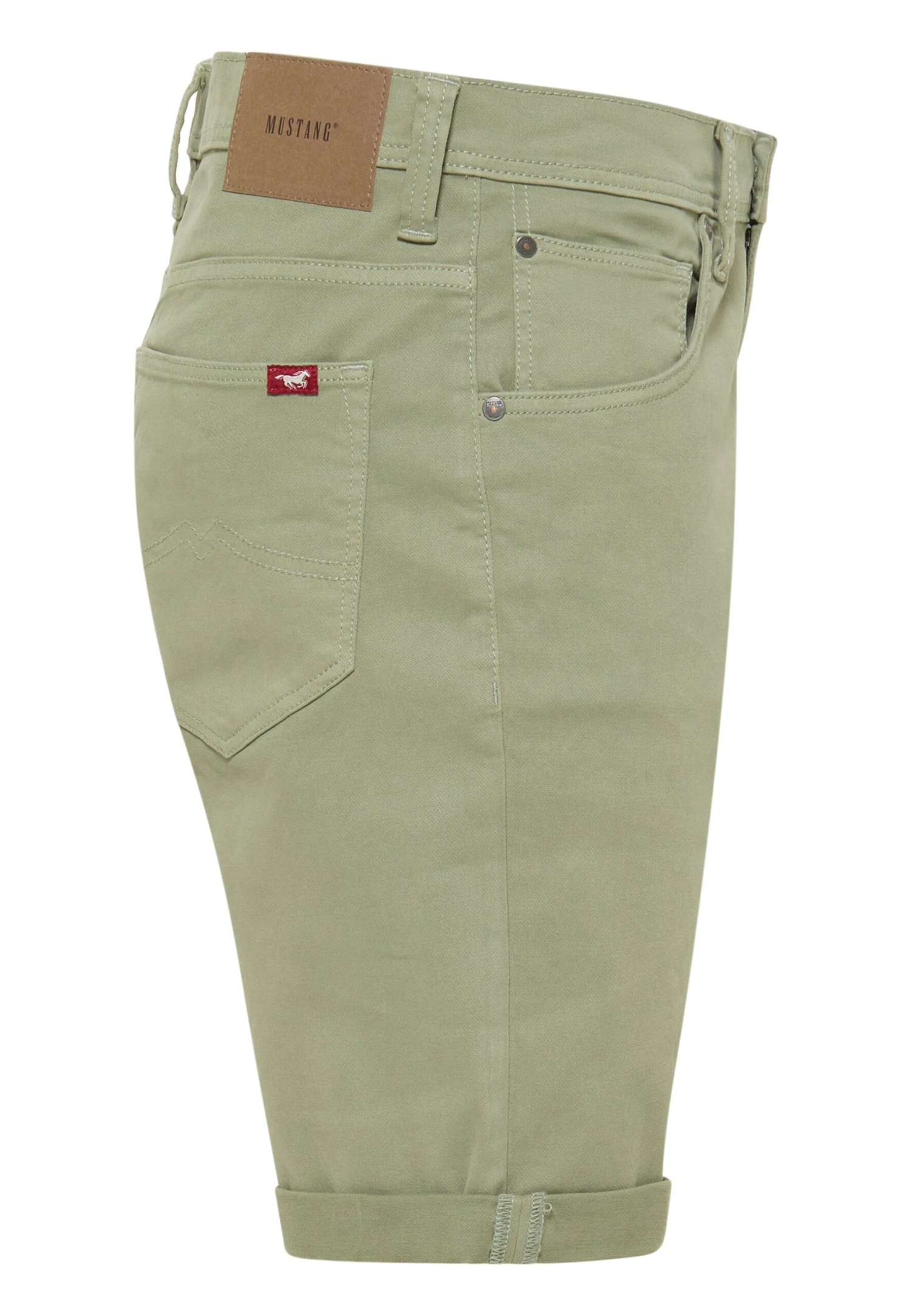 Mustang Style Chicago Z - Jeansshort - Grün 9 Mustang Style Chicago Z - Jeansshort - Grün - Afbeelding 7