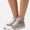 Mustang Sneakers Hoog - Silbergrau 2 Mustang Sneakers Hoog - Silbergrau -Mustang Verkoop b218fcb21f364ae995821ead03379687