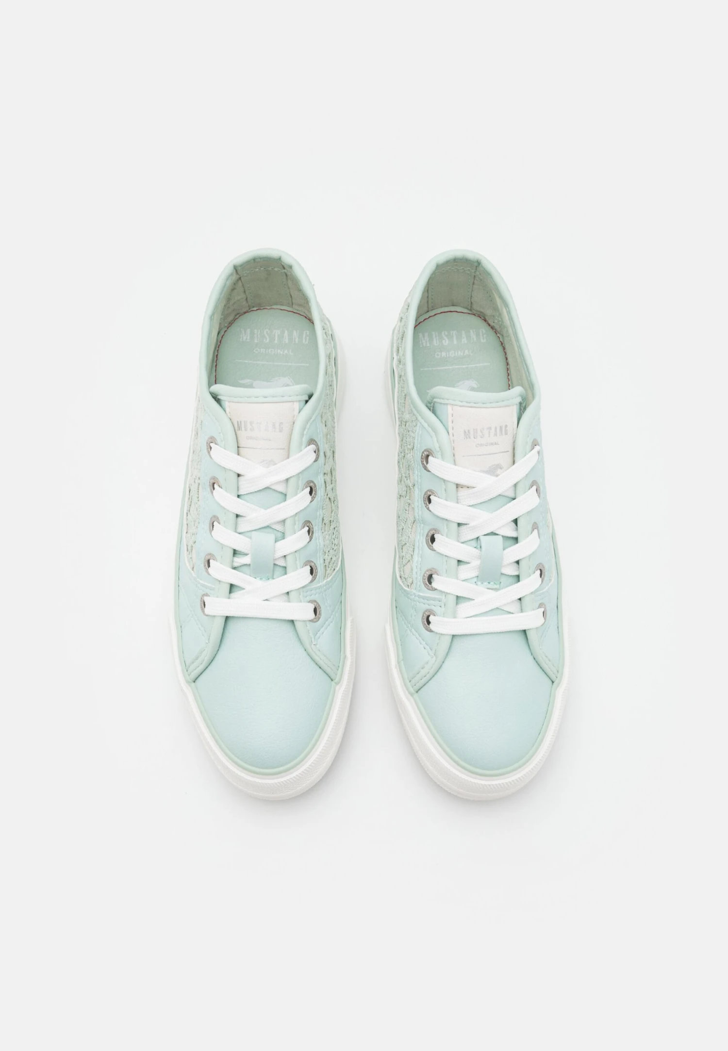 Mustang Sneakers Laag - Mintgrün 8 Mustang Sneakers Laag - Mintgrün - Afbeelding 6