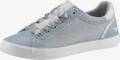 Mustang Fashion Sneakers Sneakers Laag Dames Lichtblauw