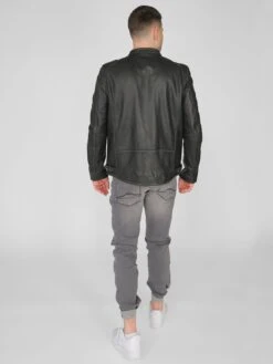 Mustang Leren Jassen Tussenjas 31021308 Heren Zwart -Mustang Verkoop b3d1ddb21ea0147a6a8ab5e22b04646e