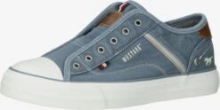 Mustang Slip-on Sneakers Slip-on Dames Duifblauw