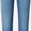 Mustang Straight Regular Jeans Dames Blauw