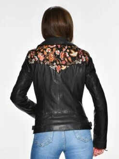 Mustang Leren Jassen Tussenjas Aniwa Dames Zwart -Mustang Verkoop b81f5ef3b58eb371c804f613e67bf2e6