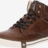 Mustang Hoge Sneakers Sneakers Hoog Heren Bruin -Mustang Verkoop b832ca04b2cf1e474c6f467bcb6b314b