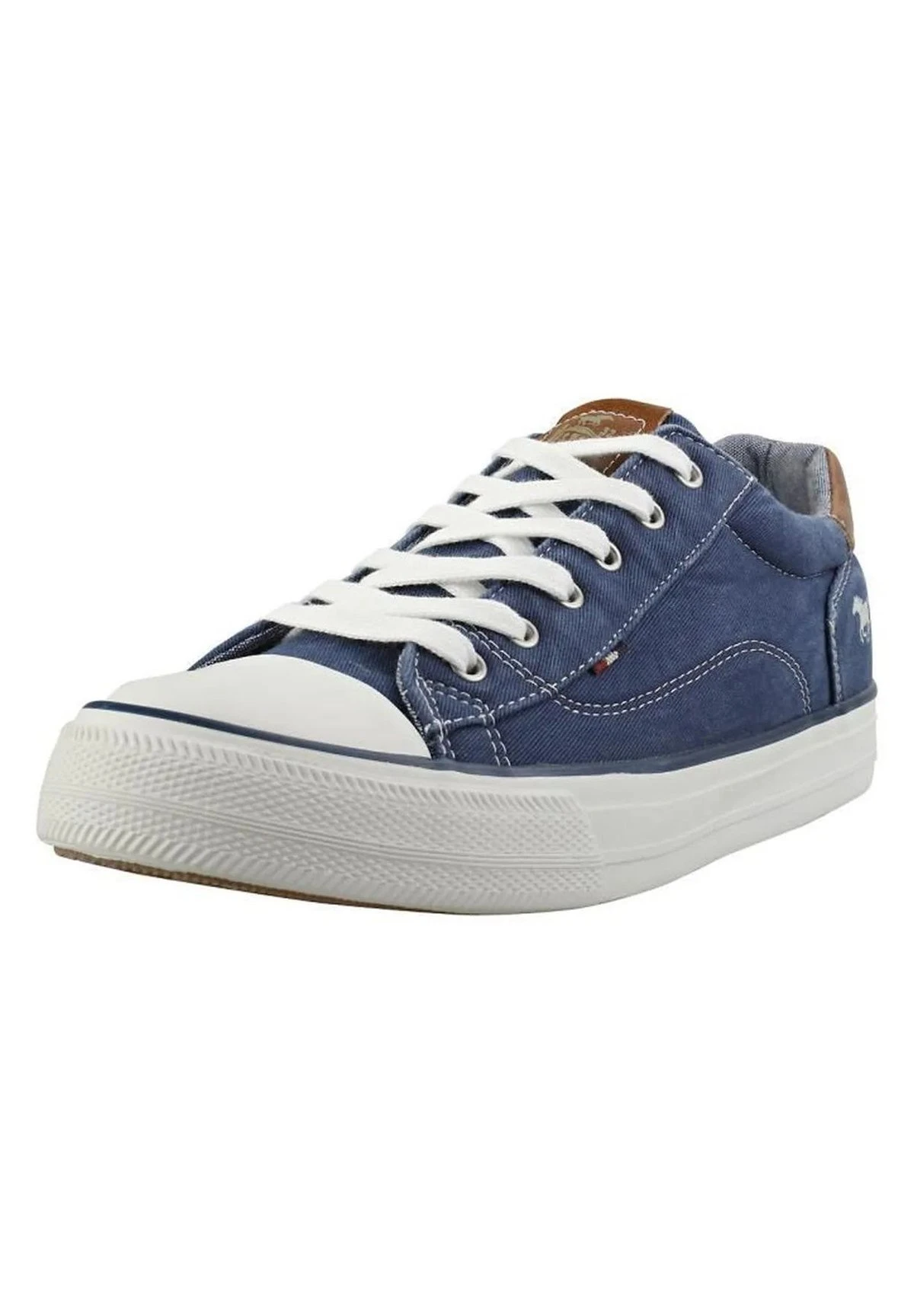 Mustang Baskets Mode- Sneakers Laag - Bleu 4 Mustang Baskets Mode- Sneakers Laag - Bleu - Afbeelding 2