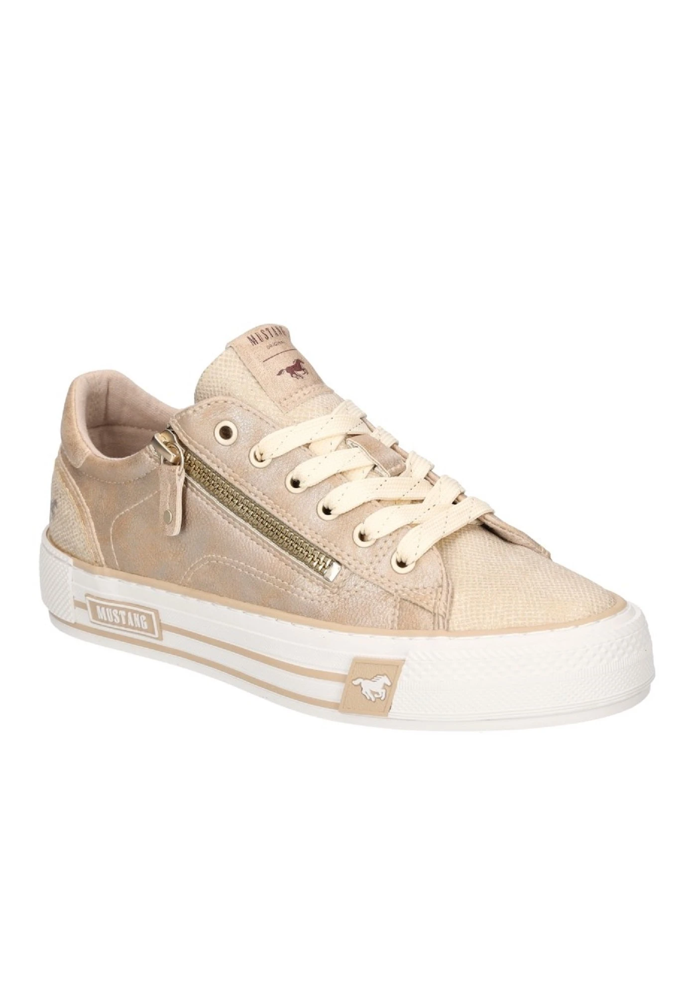 Mustang Sneakers Laag - Gold Coloured 3 Mustang Sneakers Laag - Gold Coloured