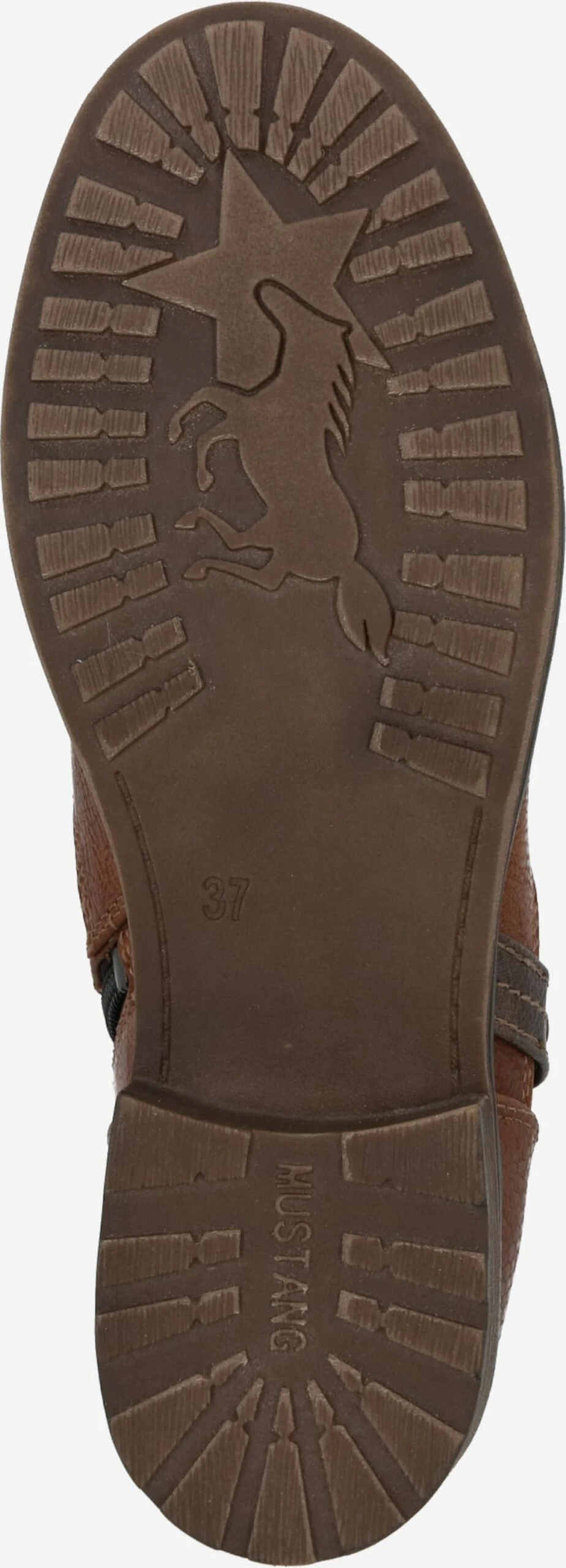 Mustang Enkellaarsjes Chelsea Boots Dames Bruin / Donkerbruin 5 Mustang Enkellaarsjes Chelsea Boots Dames Bruin / Donkerbruin - Afbeelding 3