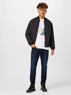 Mustang Jeans Skinny Jeans Frisco Heren Donkerblauw -Mustang Verkoop bb16928bb3f857936714b6668b511de2