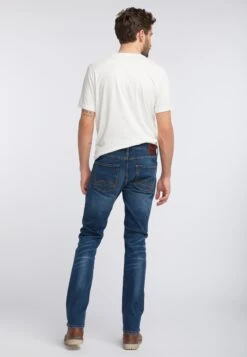 Mustang Vegas - Slim Fit Jeans - Blau -Mustang Verkoop bbf6e9b5b6d349dfa84715a8aecf2668