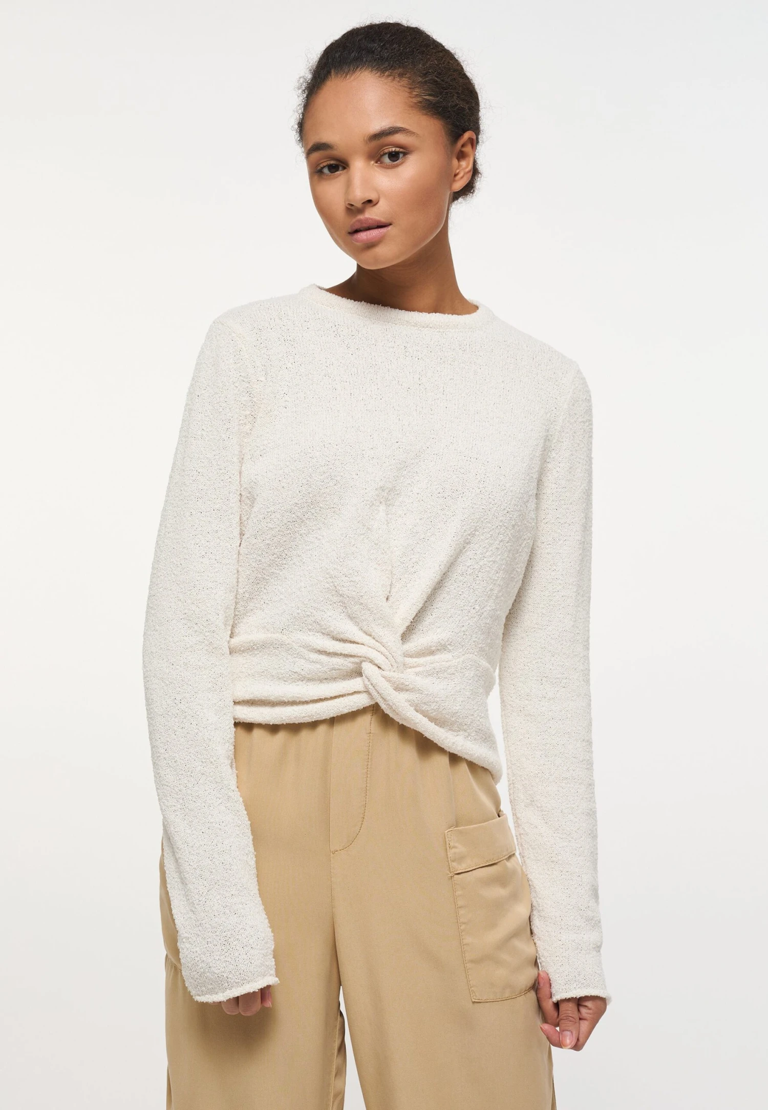 Mustang Trui - Weiß 3 Mustang Trui - Weiß