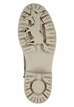 Mustang Enkellaarsjes Met Plateauzool - Olive -Mustang Verkoop be317904025d4277910eddd1f2d7da77