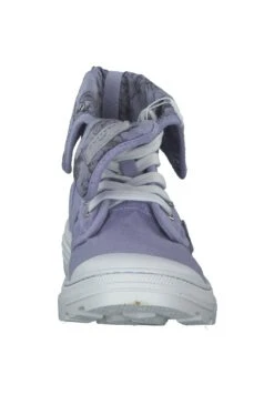 Mustang Enkellaarsjes Met Plateauzool - Lila -Mustang Verkoop beb121d9420446dfbbf9147d748be27b