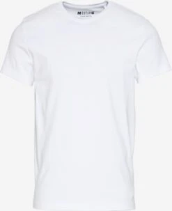 Mustang T-shirts Shirt Aaron Heren Wit