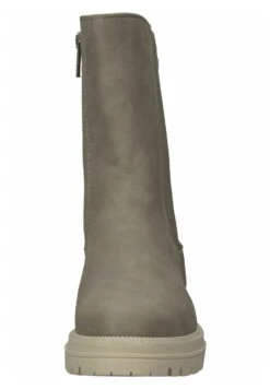 Mustang Enkellaarsjes Met Plateauzool - Olive -Mustang Verkoop c2164b149f054b50bd93d2b24b3565ea