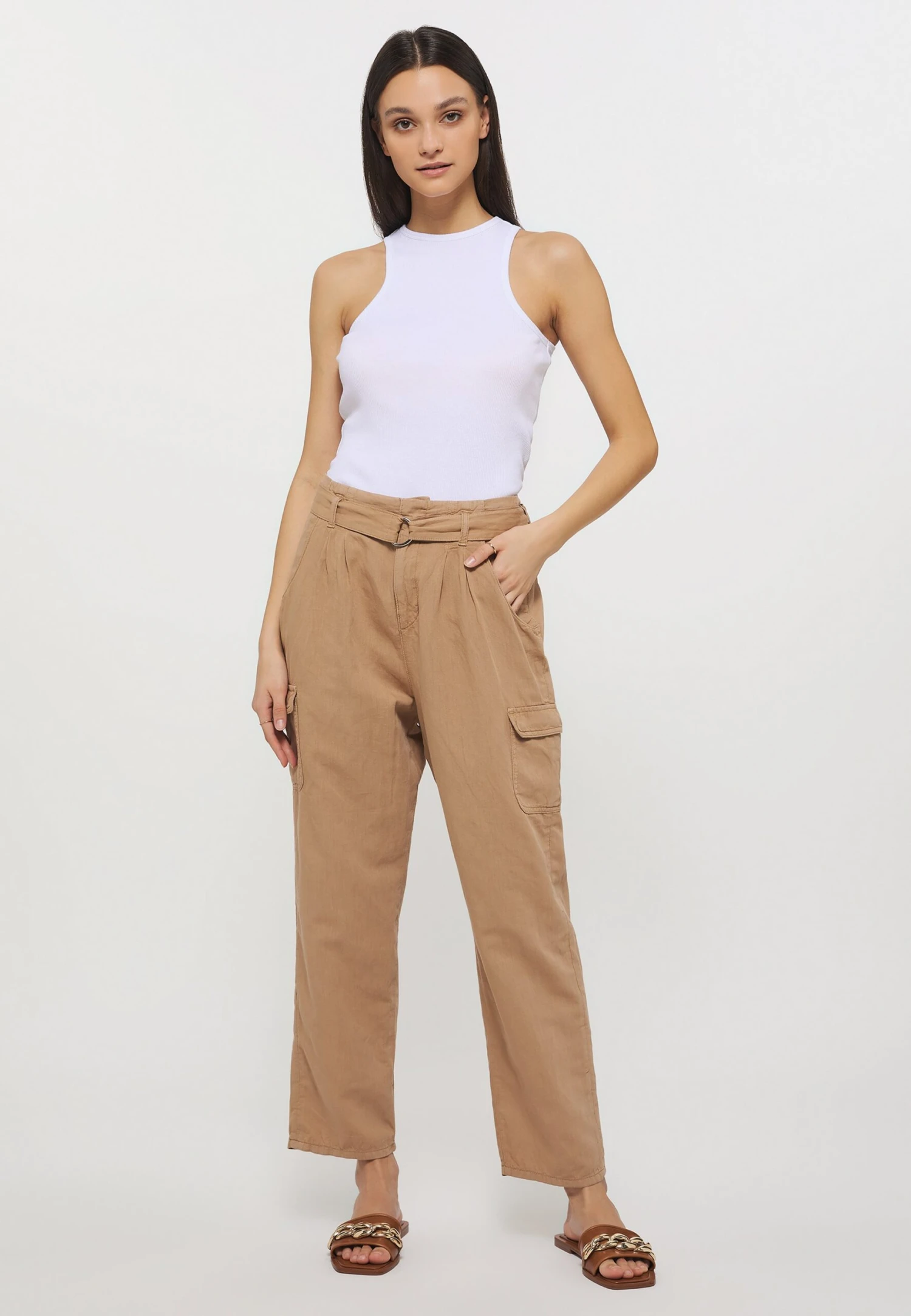 Mustang Top - Weiß 4 Mustang Top - Weiß - Afbeelding 2