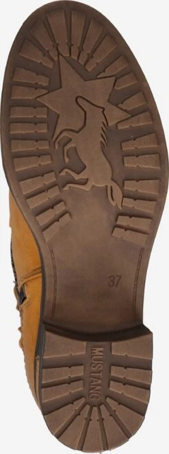 Mustang Enkellaarsjes Veterlaarsjes Dames Karamel / Lichtbruin 7 Mustang Enkellaarsjes Veterlaarsjes Dames Karamel / Lichtbruin -Mustang Verkoop c3058a2932734c4ed5c4d8cb44209dce