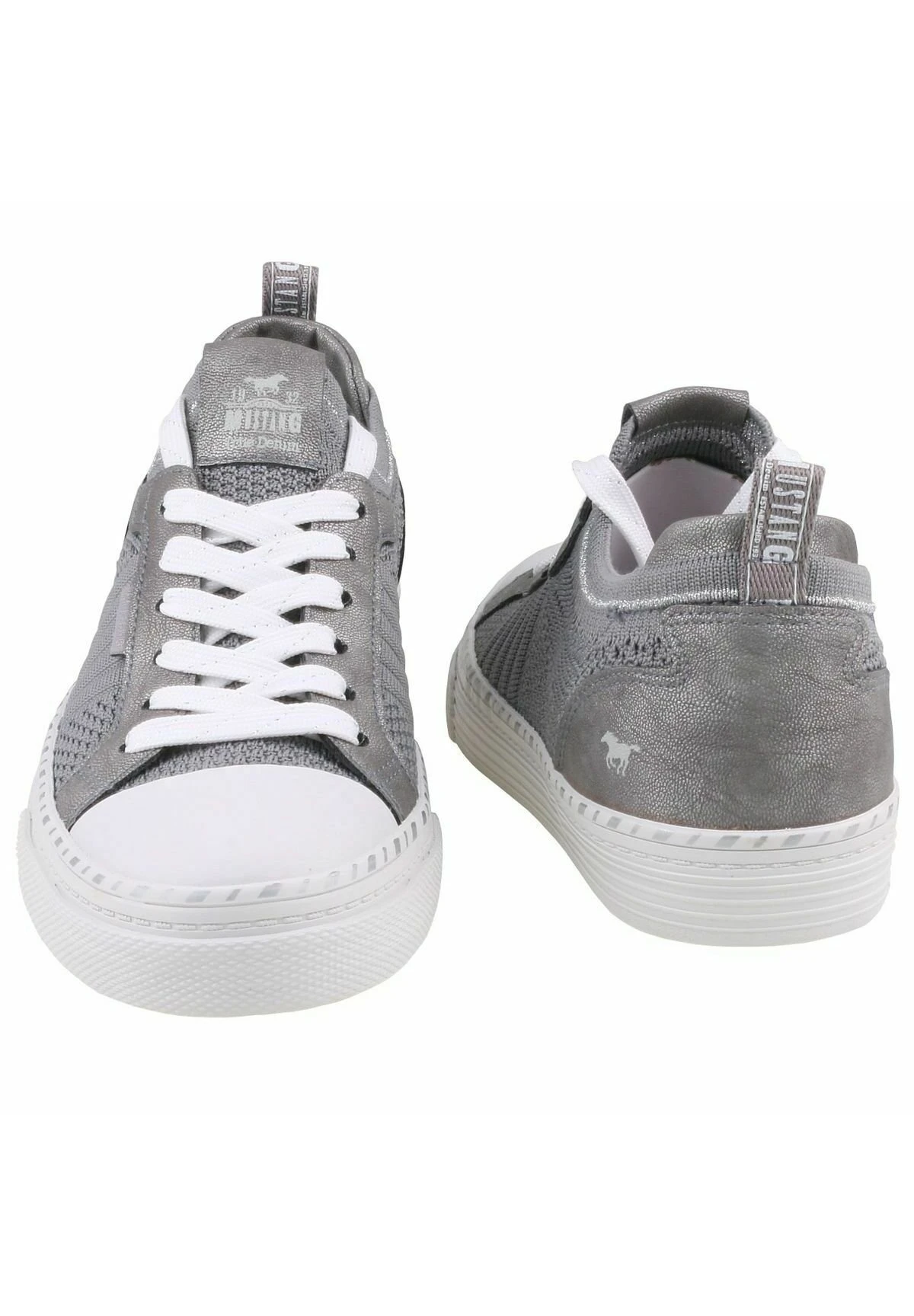 Mustang Sneakers Laag - Grey 6 Mustang Sneakers Laag - Grey - Afbeelding 4