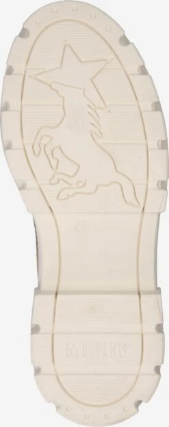 Mustang Enkellaarsjes Veterlaarsjes Dames Lichtbeige -Mustang Verkoop c40494481eeb7ff086970699d73a24e4