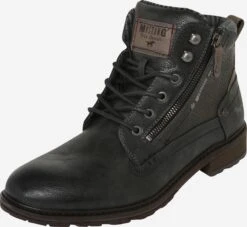 Mustang Boots & Laarzen Veterboots Heren Grafiet