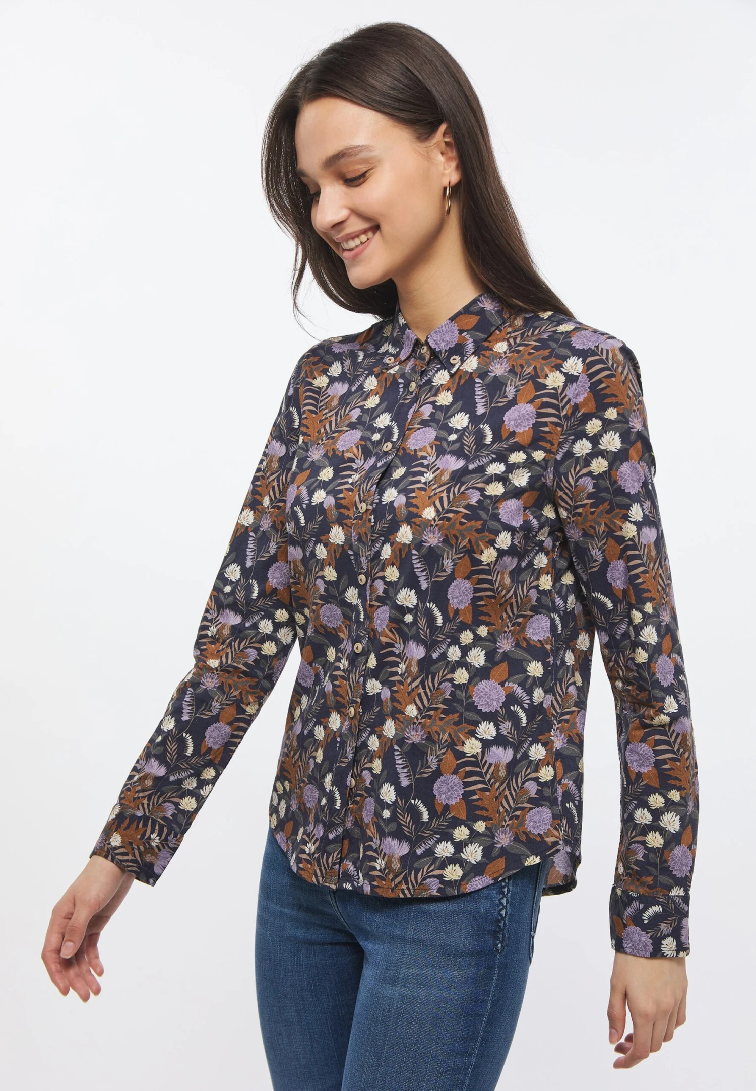 Mustang Overhemdblouse - Schwarz 3 Mustang Overhemdblouse - Schwarz