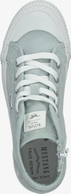 Mustang Hoge Sneakers Sneakers Hoog Dames Mintgroen -Mustang Verkoop c503b2795cfb5afad25e26eb86557141