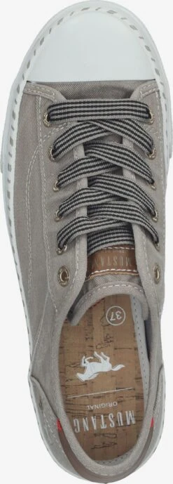 Mustang Skate Sneakers Sneakers Laag Dames Grijs -Mustang Verkoop c50a0d208fefe964477db0d913a6dc8f