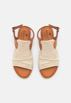 Mustang Sandalen - Jeansbeige -Mustang Verkoop c80fd39aeede43aeaf70bb284b893c0d