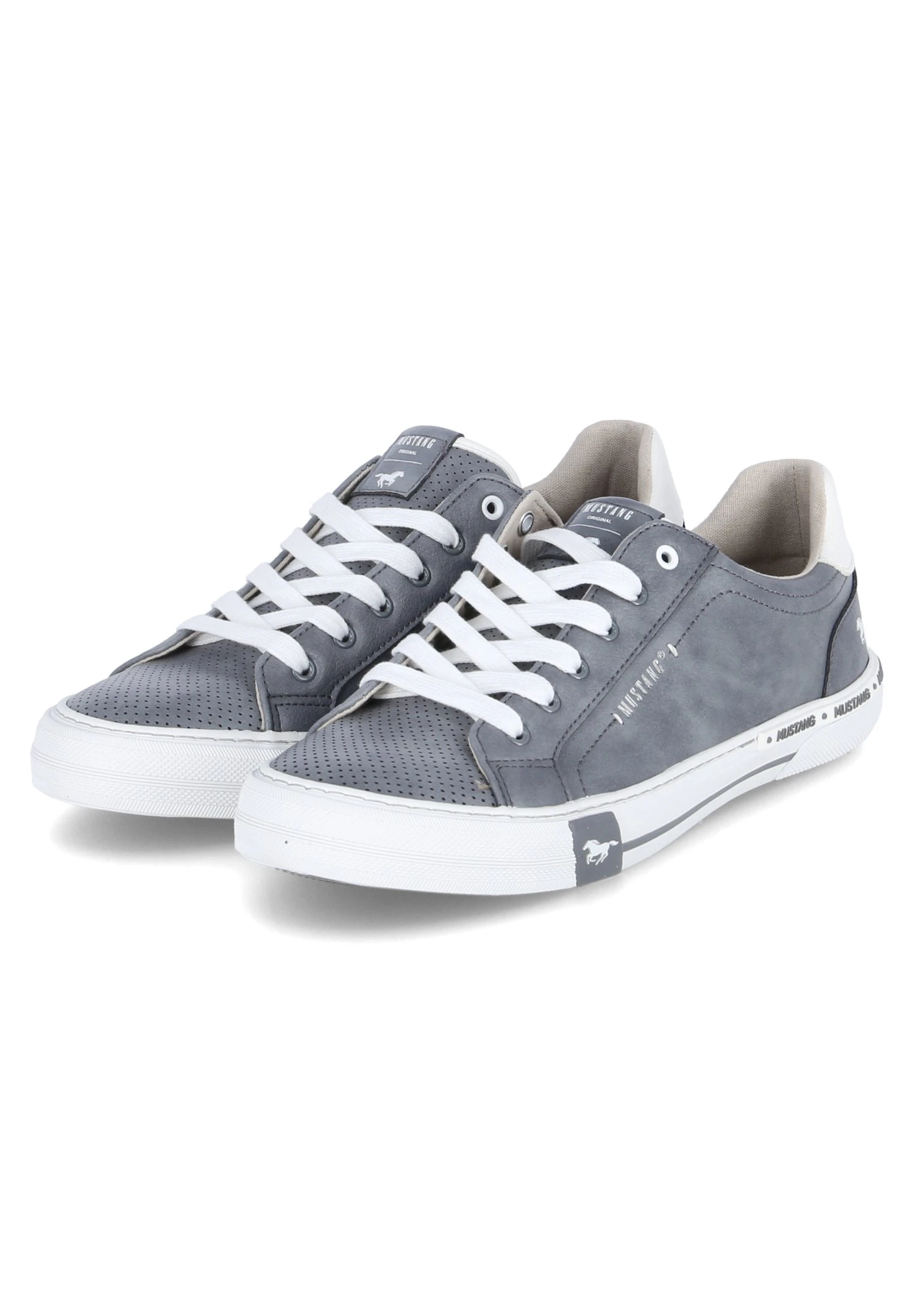 Mustang Low- Sneakers Laag - Grau 7 Mustang Low- Sneakers Laag - Grau - Afbeelding 5