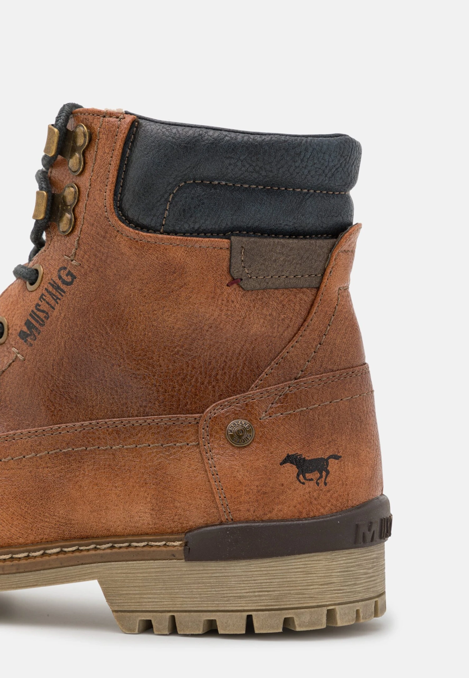 Mustang Veterboots - Cognac 8 Mustang Veterboots - Cognac - Afbeelding 6