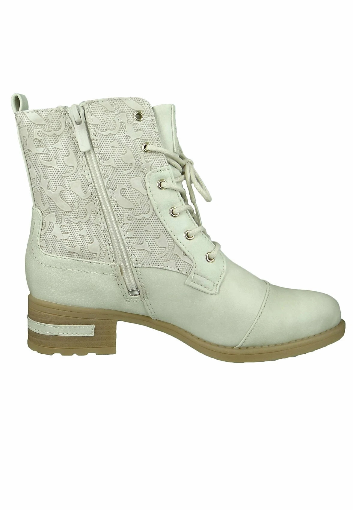 Mustang Veterboots - Creme 8 Mustang Veterboots - Creme - Afbeelding 6