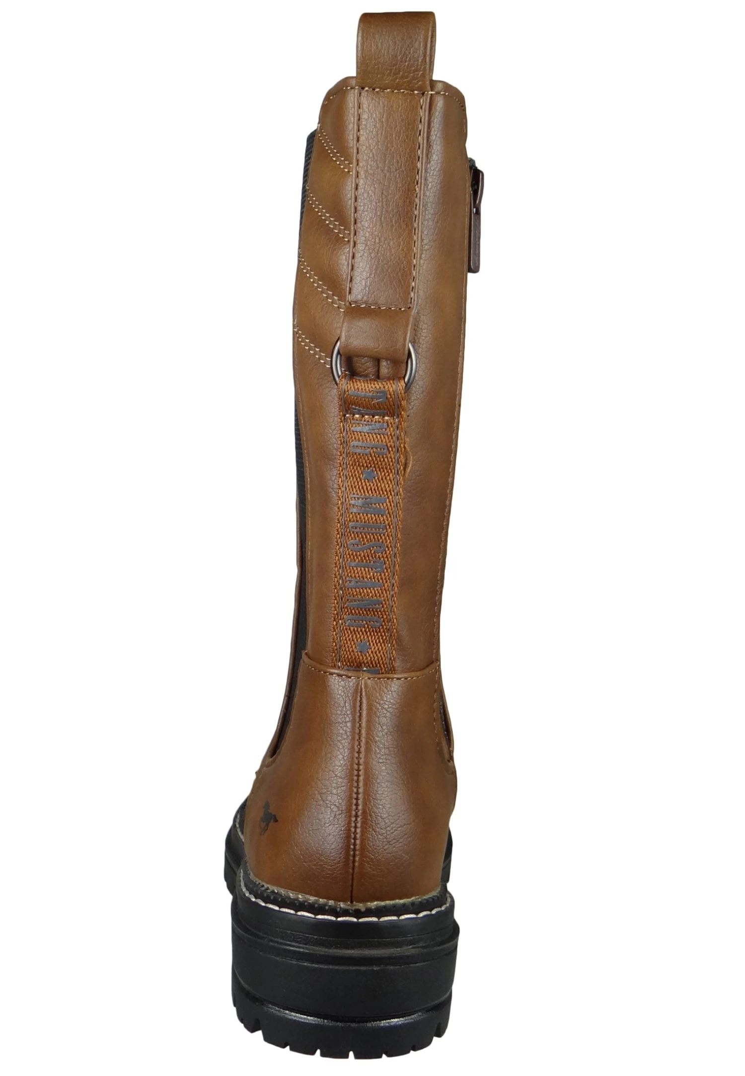 Mustang Sportliche - Plateaulaarzen - Braun 5 Mustang Sportliche - Plateaulaarzen - Braun - Afbeelding 3