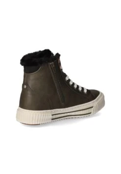 Mustang Sneakers Hoog - Khaki 13 Mustang Sneakers Hoog - Khaki -Mustang Verkoop cb17e8699a5f4787a61b430111ab35ff