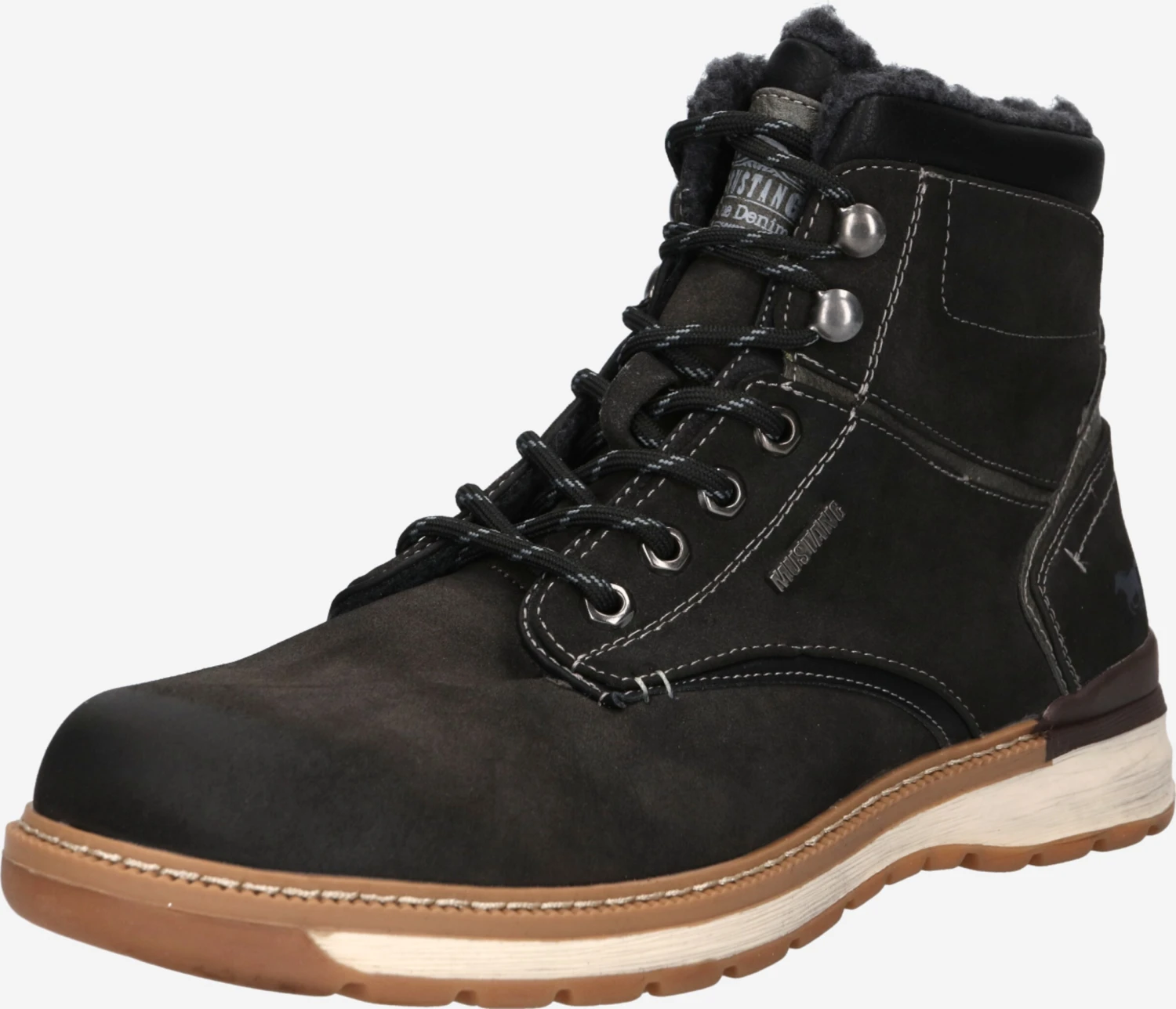 Mustang Boots & Laarzen Veterboots Heren Aardetinten 3 Mustang Boots & Laarzen Veterboots Heren Aardetinten