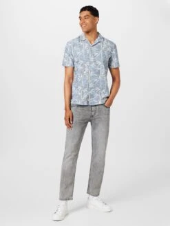 Mustang Casual Overhemden Regular Fit Overhemd Collin Heren Smoky Blue / Duifblauw -Mustang Verkoop cd93e7e8652bd5de083ec932cf6dc463