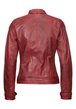 Mustang Ryana - Leren Jas - Red -Mustang Verkoop ce7abecee0534ddc8cf89cbc3f07eb9c