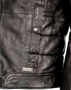 Mustang Leren Jassen Tussenjas Terence Heren Zwart -Mustang Verkoop cf3559da36516beaea6b9a6a52f92db1