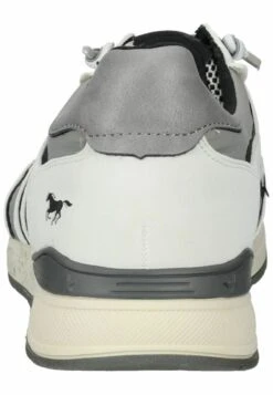 Mustang Sneakers Laag - Weiss Grau -Mustang Verkoop cf4818f098c94df9954392ee0a7a1360