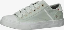 Mustang Skate Sneakers Sneakers Laag Dames Mintgroen