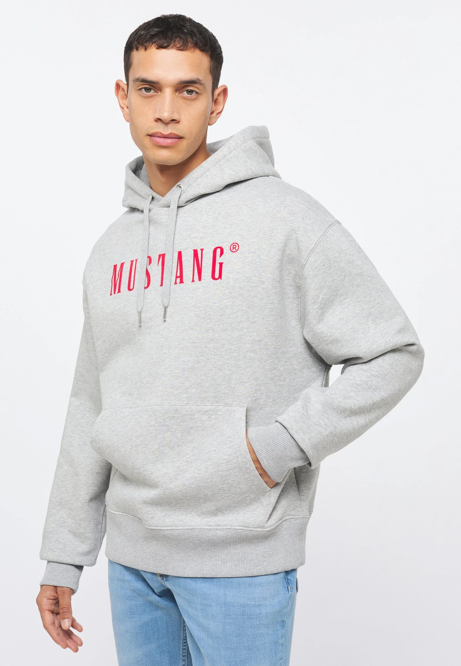 Mustang Hoodie - Grau 3 Mustang Hoodie - Grau