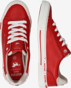 Mustang Casual Sneakers Sneakers Laag Dames Vuurrood -Mustang Verkoop d0b753a9589a7eee1951ede931cc66f7