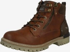 Mustang Boots & Laarzen Veterboots Heren Pueblo / Donkerbruin